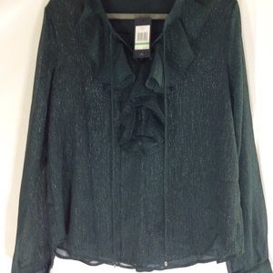 Tommy Hilfiger Women’s Large Blouse with ruffles
